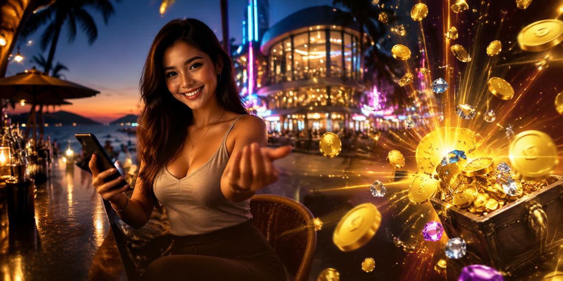 Pelancong Langkawi membuat deposit dalam talian menggunakan telefon pintar untuk bermain di 181