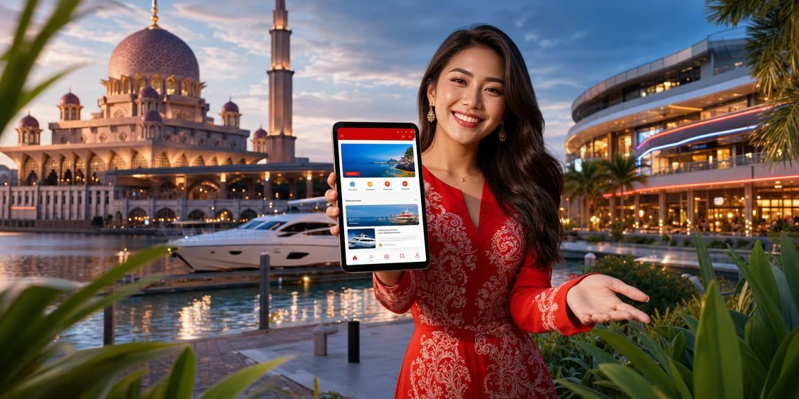 Pengguna muda di Putrajaya mengakses apl kasino 181 dan menyemak bonus selamat datang pertama kali